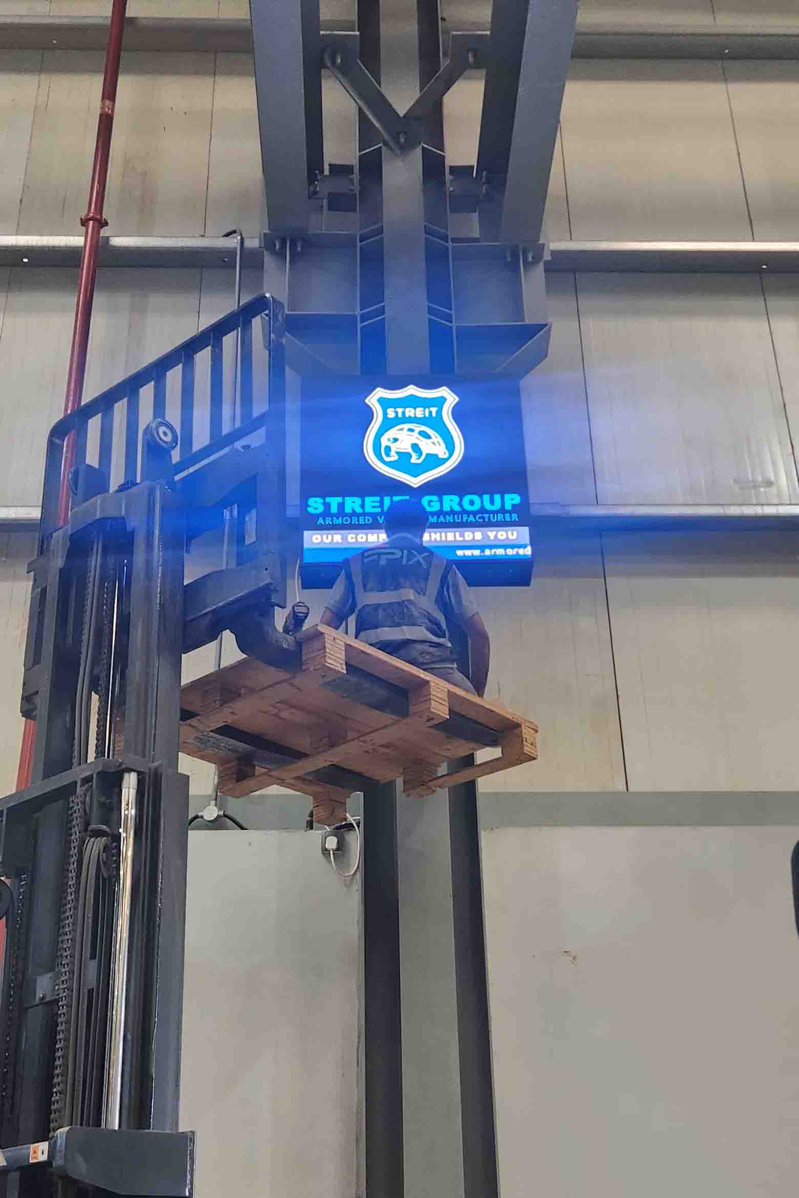 Factory production LED display UAE