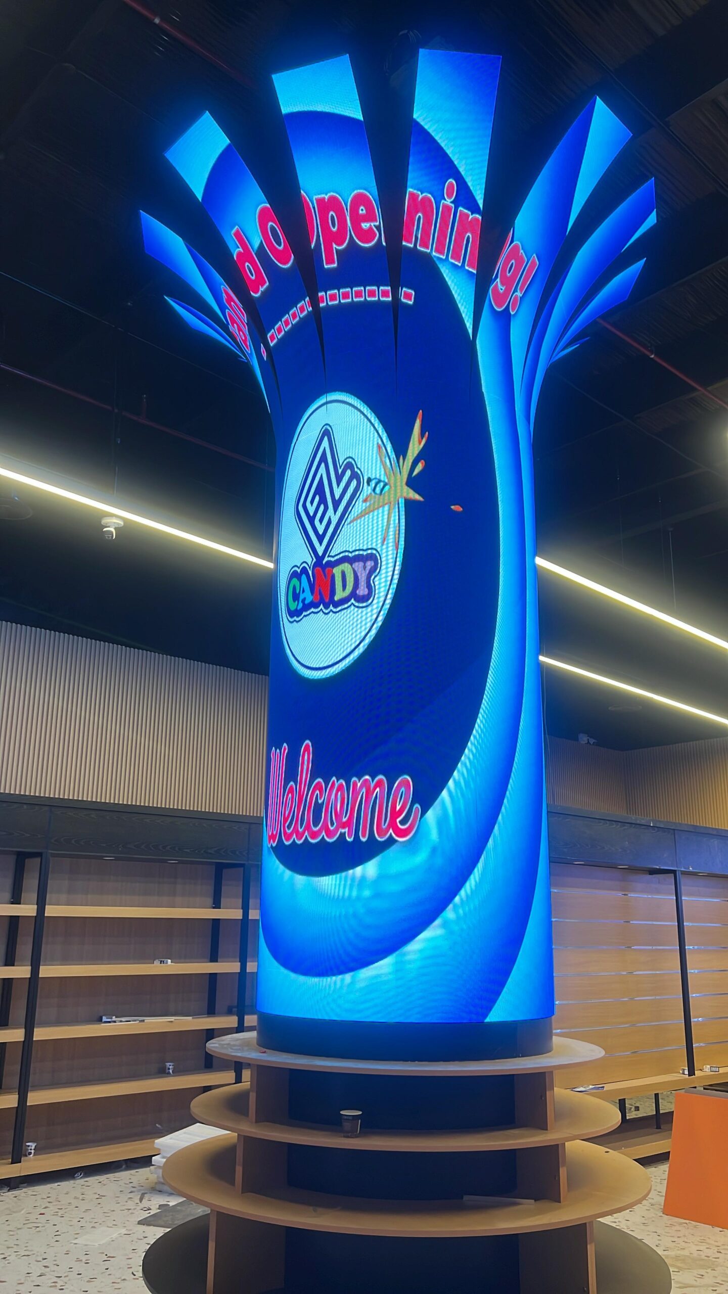 Date Palm Tree Shape LED Screen