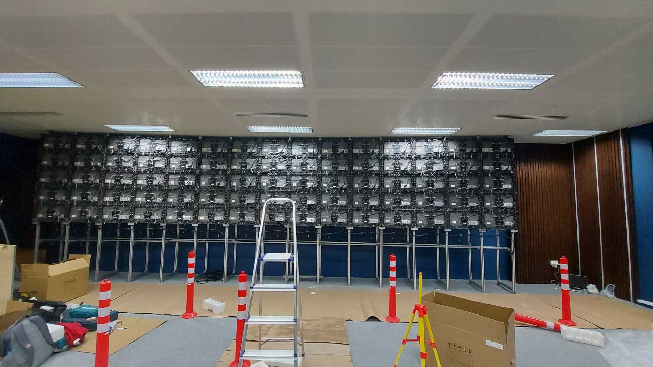 Control room LED system integration UAE