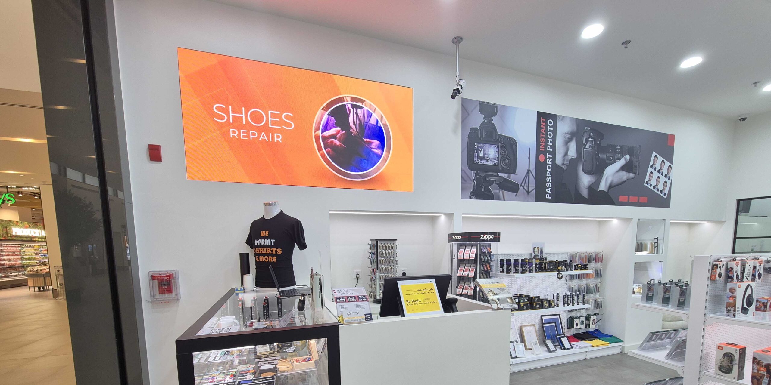 Fixperts Shop LED Screen Dubai