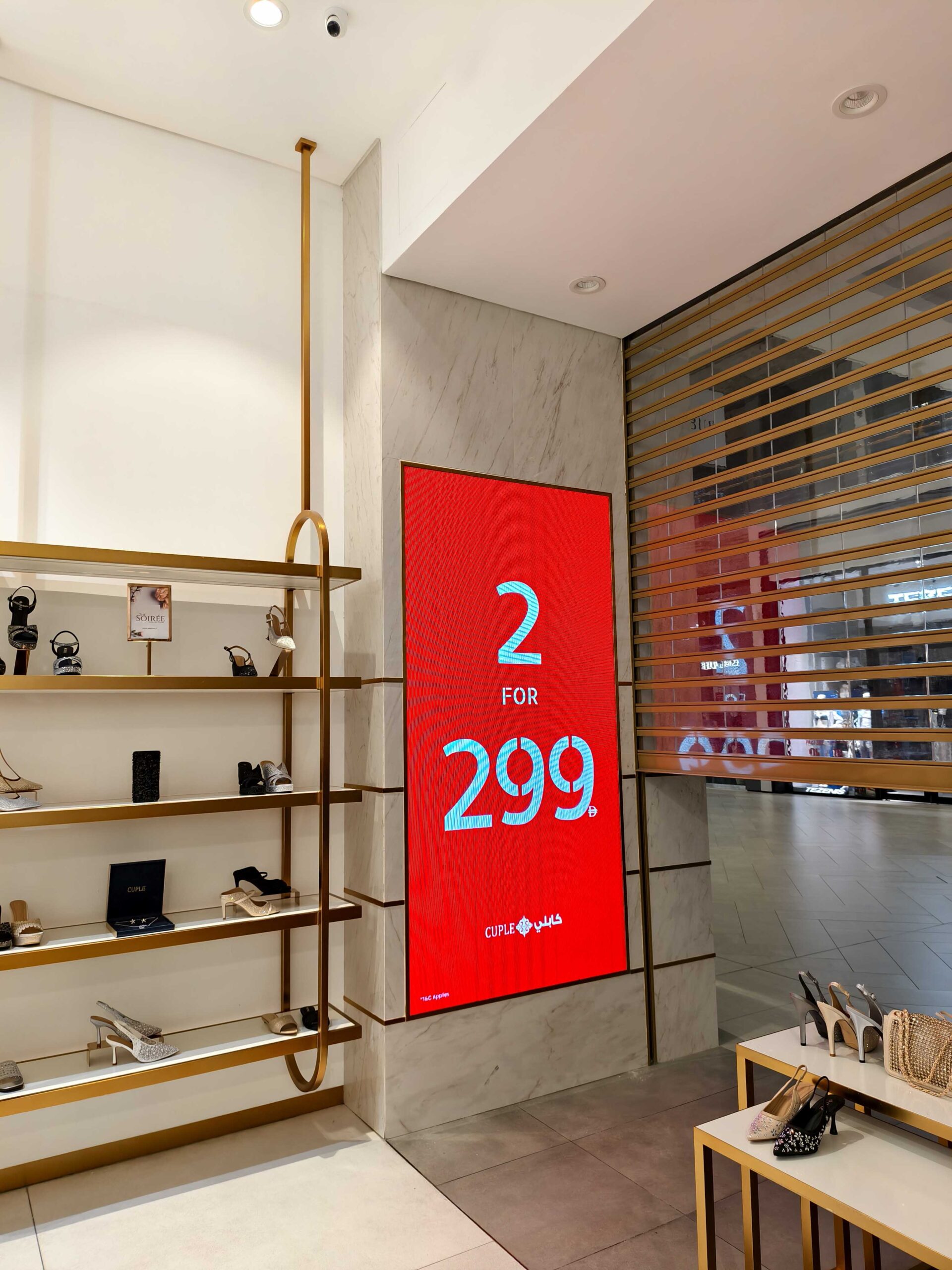 P2.5 Indoor LED Screen Installation at Dubai Hills Mall