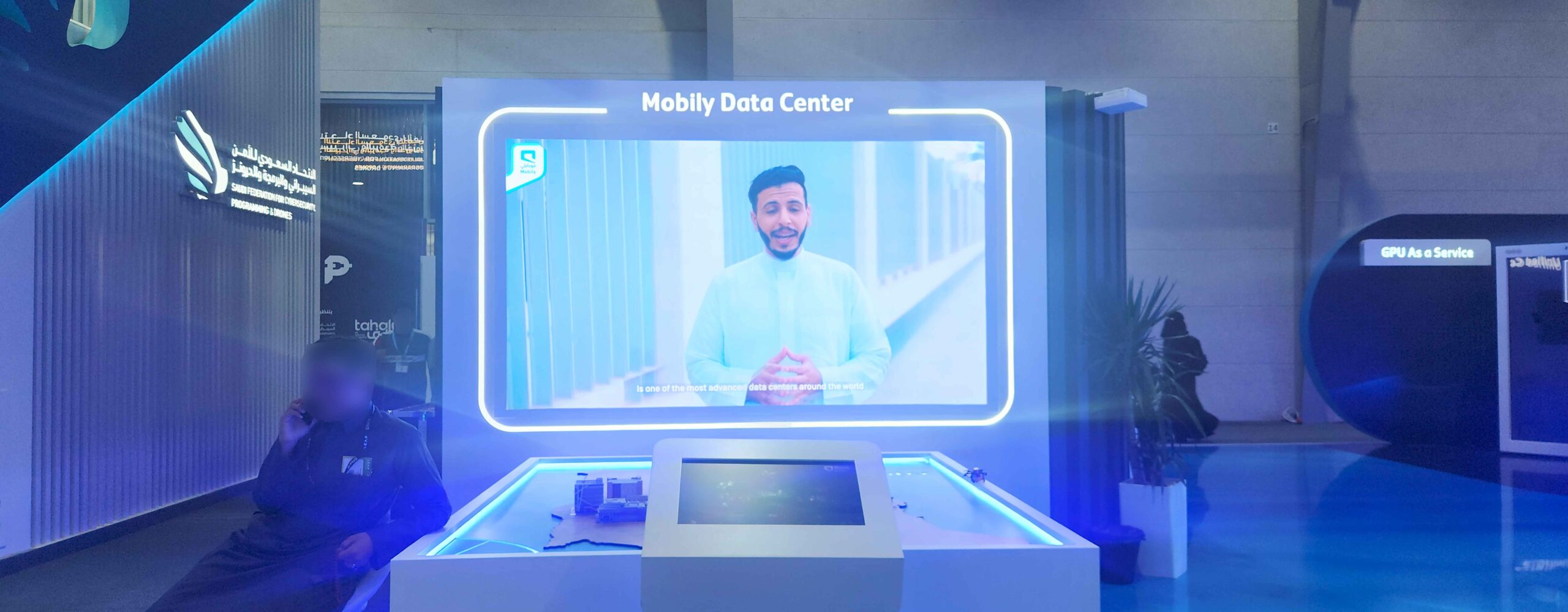 Multi Screen P1.25 LED Display Project in Riyadh Saudi Arabia