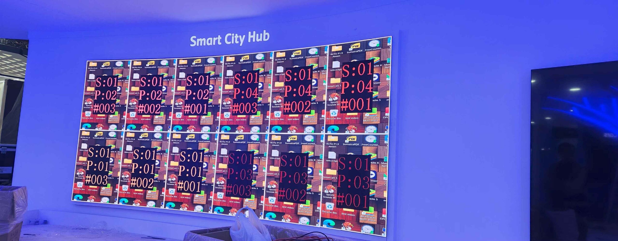 Mobily Data Center LED Screen P1.25 SMD in Riyadh Saudi Arabia