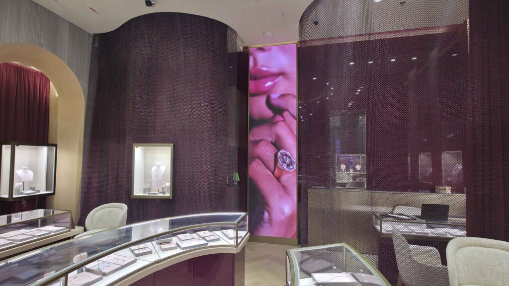P1.8 LED Screen in Dubai Festival City Center